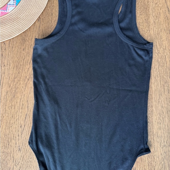 Agolde Black Fitted Bodysuit - Picture 6 of 6